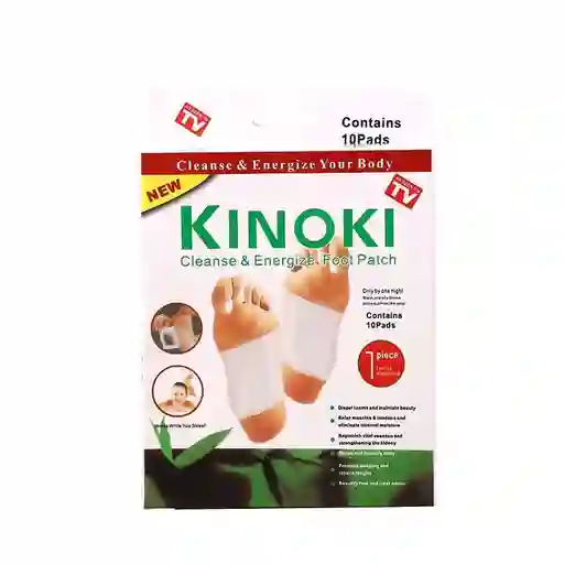 Parche Blanco Desintoxicante Kinoki X10