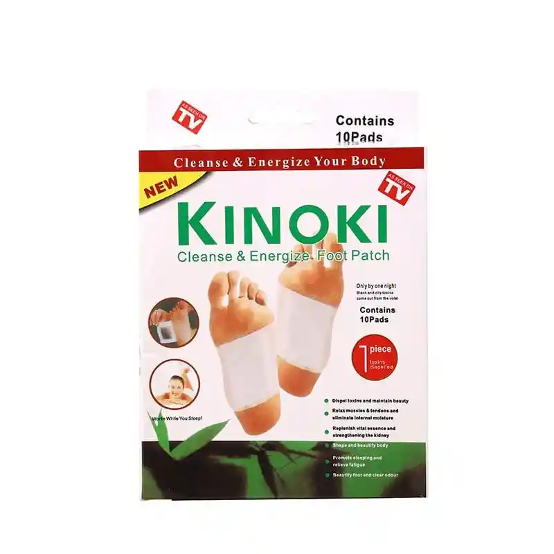 Parche Blanco Desintoxicante Kinoki X10