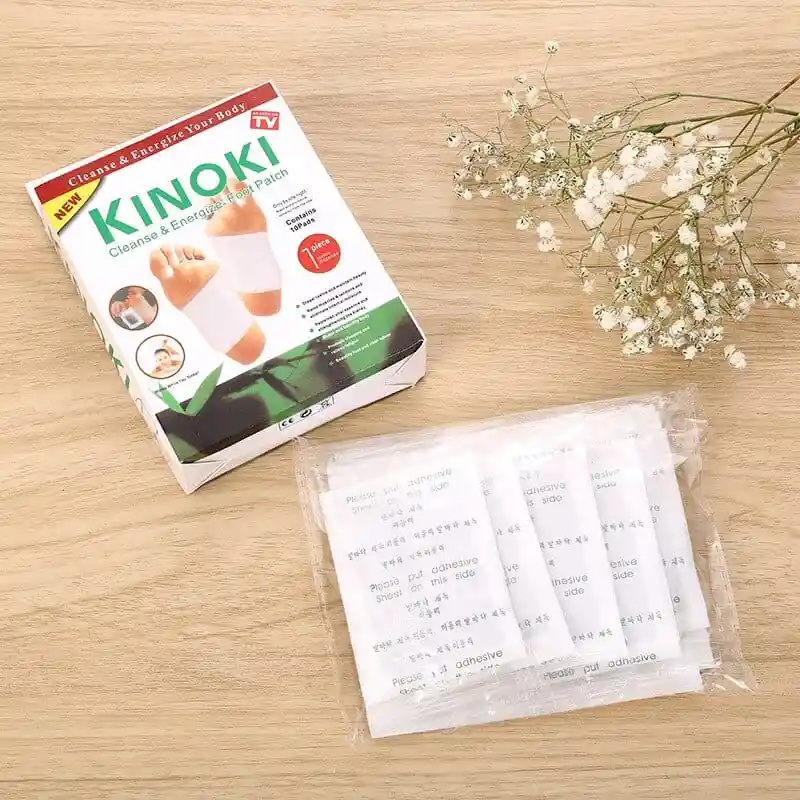 Parche Blanco Desintoxicante Kinoki X10