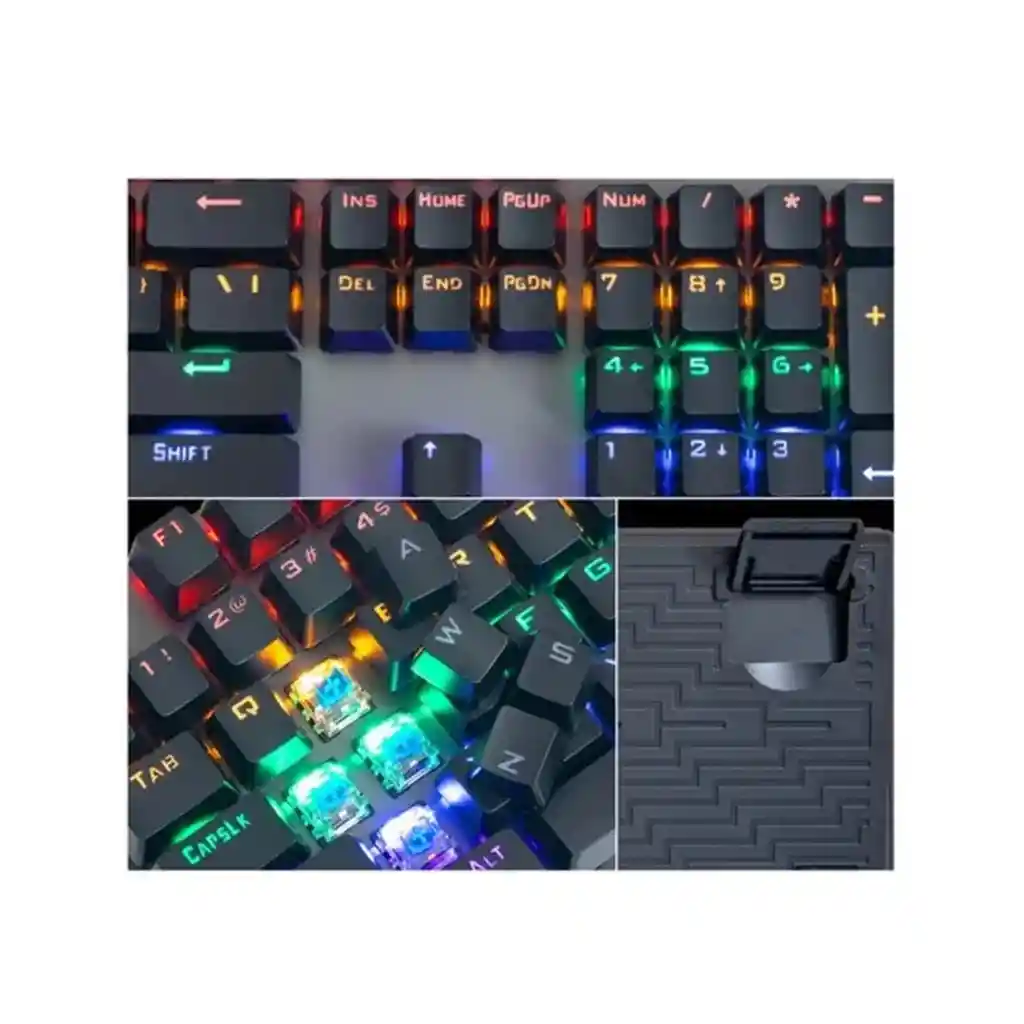 Teclado Mecanico Gamer K79 Con Retroiluminacion De Cable Usb
