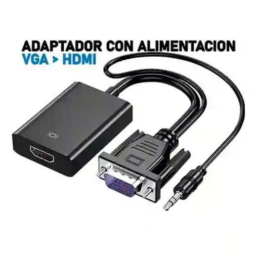 Convertidor Vga A Hdmi