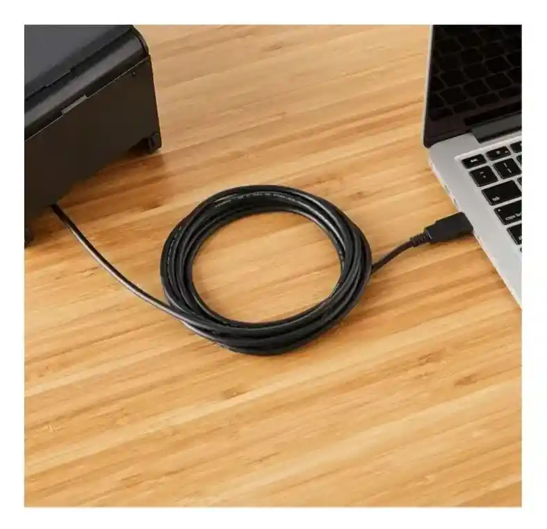 Cable Usb Impresora / 5 Metros Largo