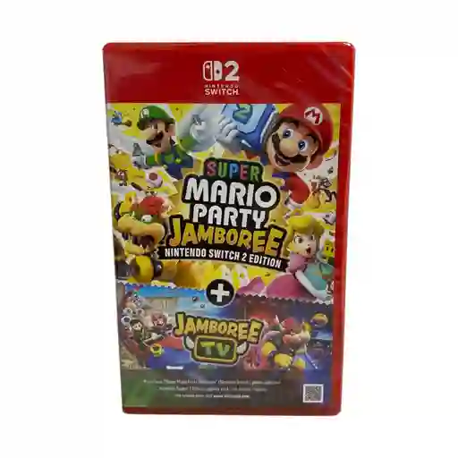Mario Party Jamboree + Jamboree Tv Para Switch 2 Fisico Nuevo