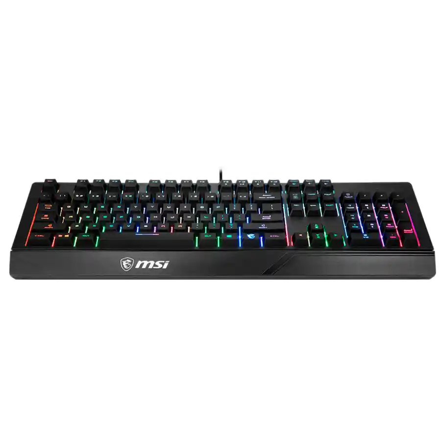 Combo Gamer 4 En 1 Msi Adventure 202 Negro Rgb