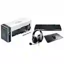 Combo Gamer 4 En 1 Msi Adventure 202 Negro Rgb