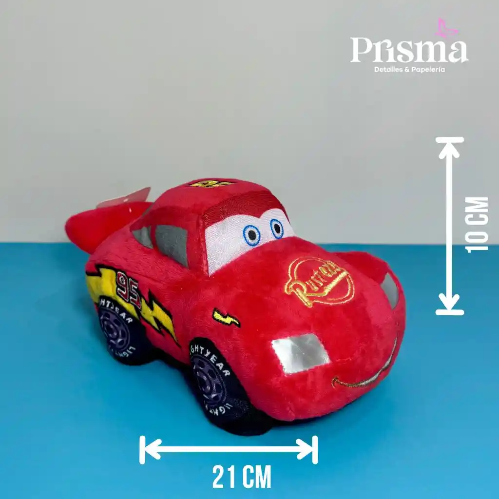 Peluche De Rayo Mcqueen 10x21 Cm