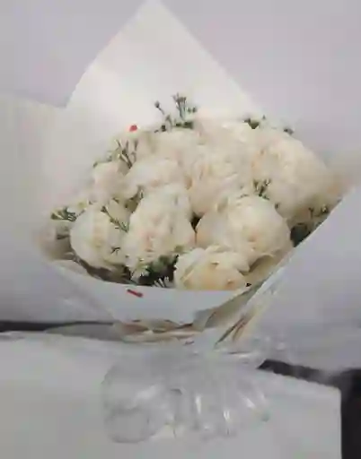 Buquets En Rosas Blancas