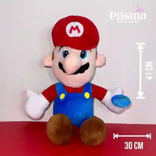Peluche De Mario 41x30 Cm