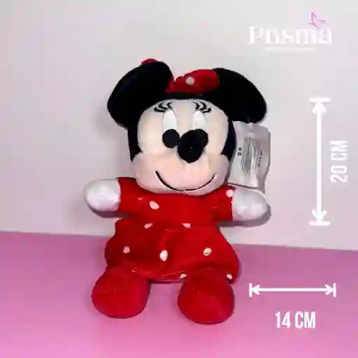 Peluche De Minnie Pequeño 20x14 Cm