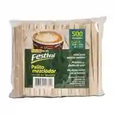 Mezclador Madera Festival 110mm X 5mm X 500 Uds