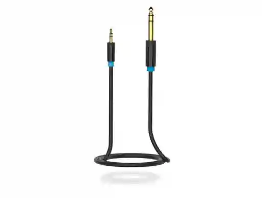 Cable Auxiliar Vention 3.5mm A 6.5mm Macho A Macho Audio