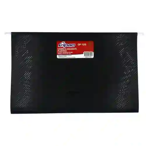 Carpeta Colgante Plástica, Varilla Metálica - Negro