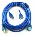 Cable Extension Usb 2.0 De 5 Metros- Oxigenada