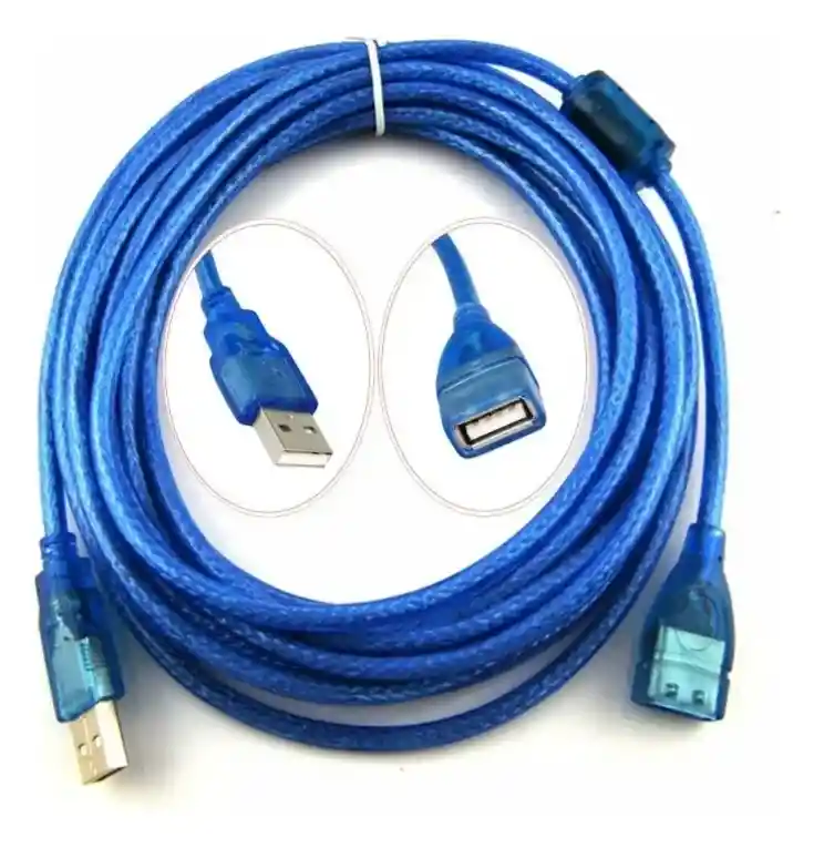 Cable Extension Usb 2.0 De 5 Metros- Oxigenada