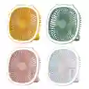 Ventilador Con Luz Recargable