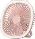 Ventilador Con Luz Recargable