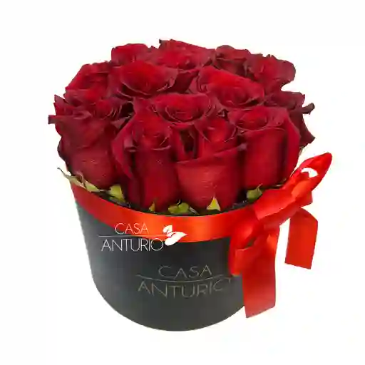 Arreglo Circular De Rosas Rojas