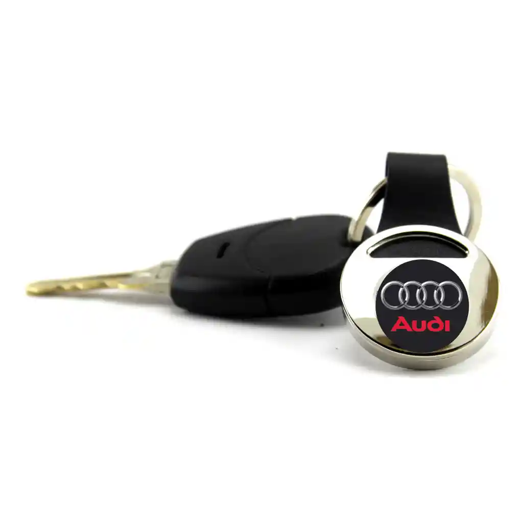 Llavero Audi Carro Metálico, De Lujo