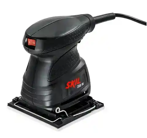 Lijadora Orbital Skil 7232 Negra 50hz/60hz 200w + 30 Lijas