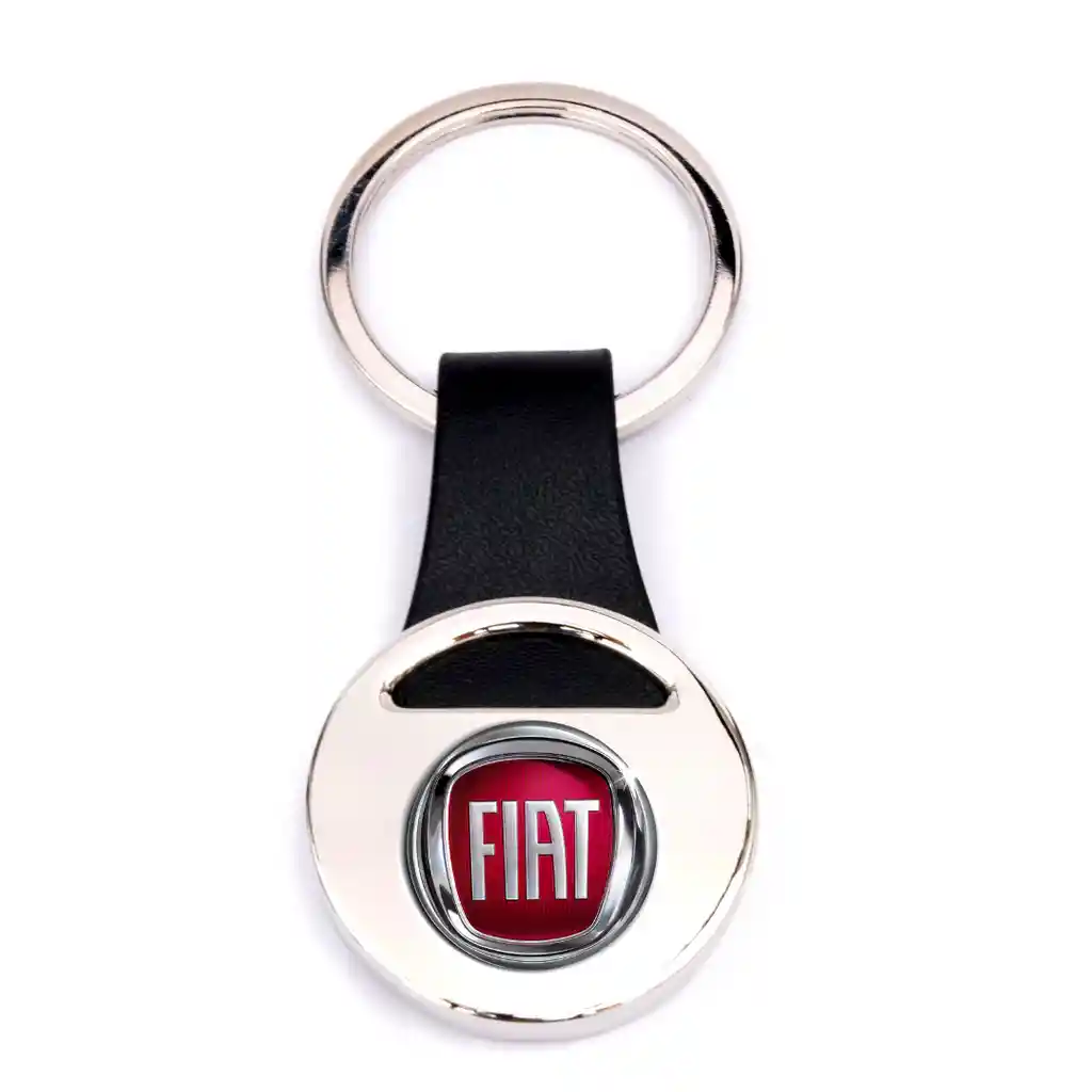 Llavero Fiat Carro Metálico, De Lujo