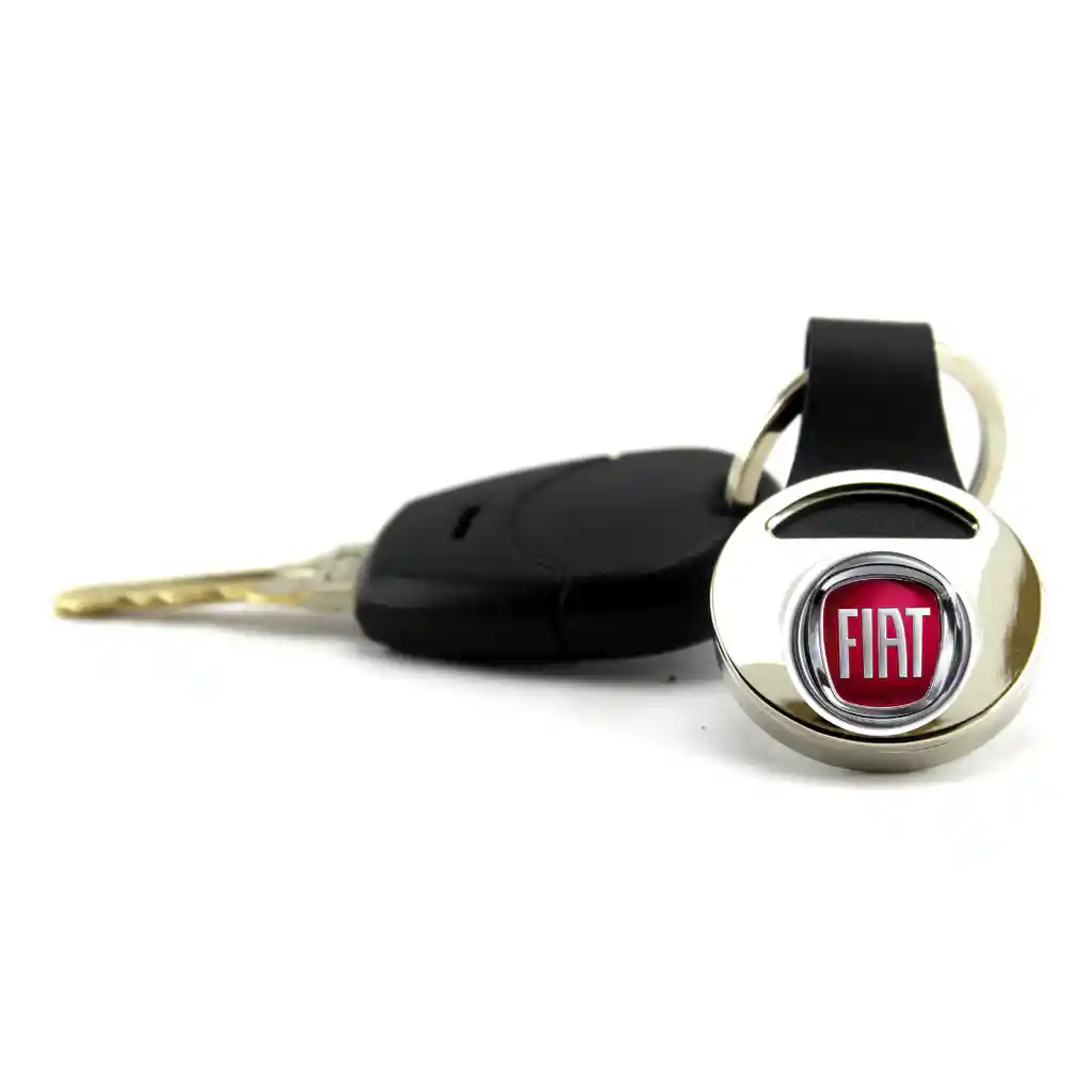 Llavero Fiat Carro Metálico, De Lujo