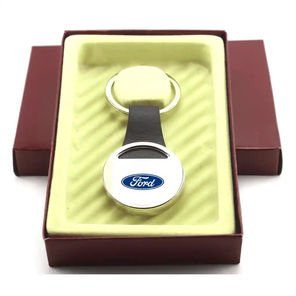 Llavero Ford Carro Metálico, De Lujo
