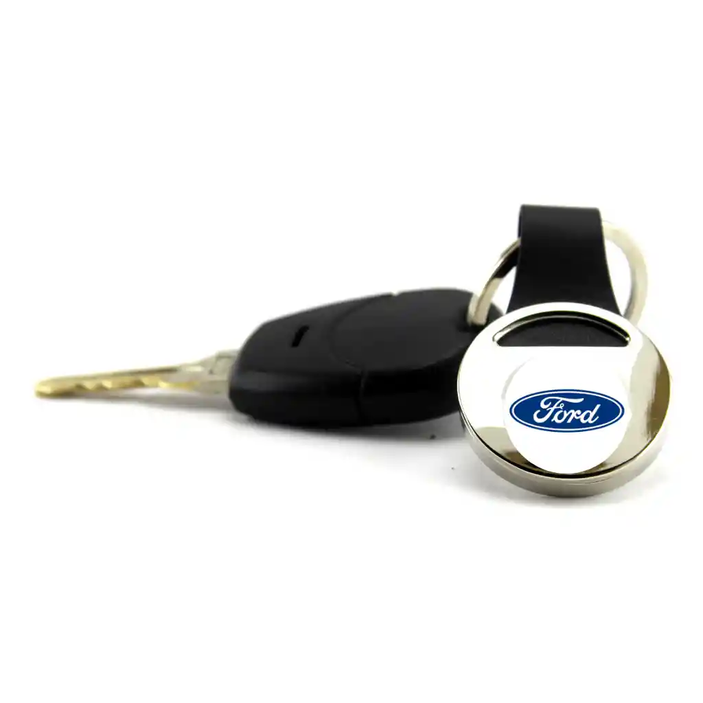 Llavero Ford Carro Metálico, De Lujo
