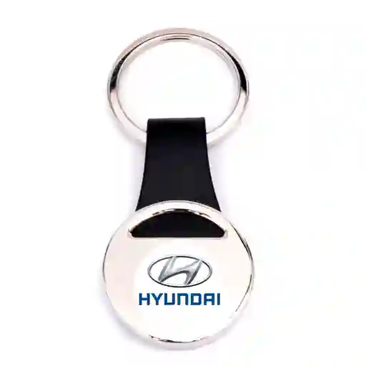 Llavero Hyundai Carro Metálico, De Lujo