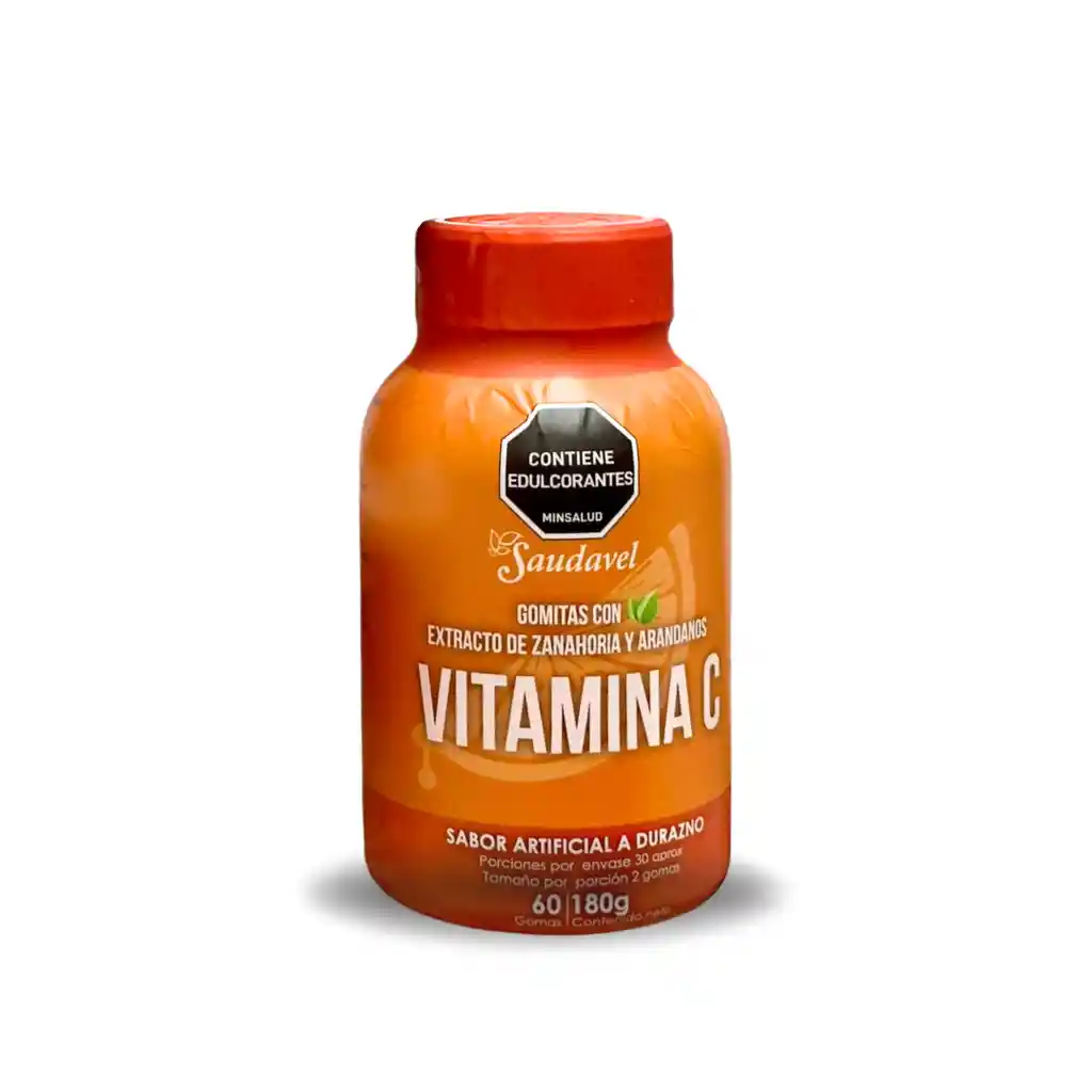 Gomitas Funcionales Saudavel Con Vitamina C X 60u