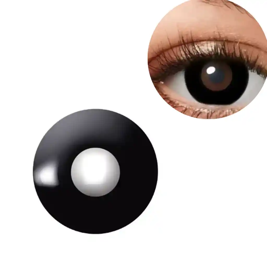 Halloween Lentes De Contacto Negros