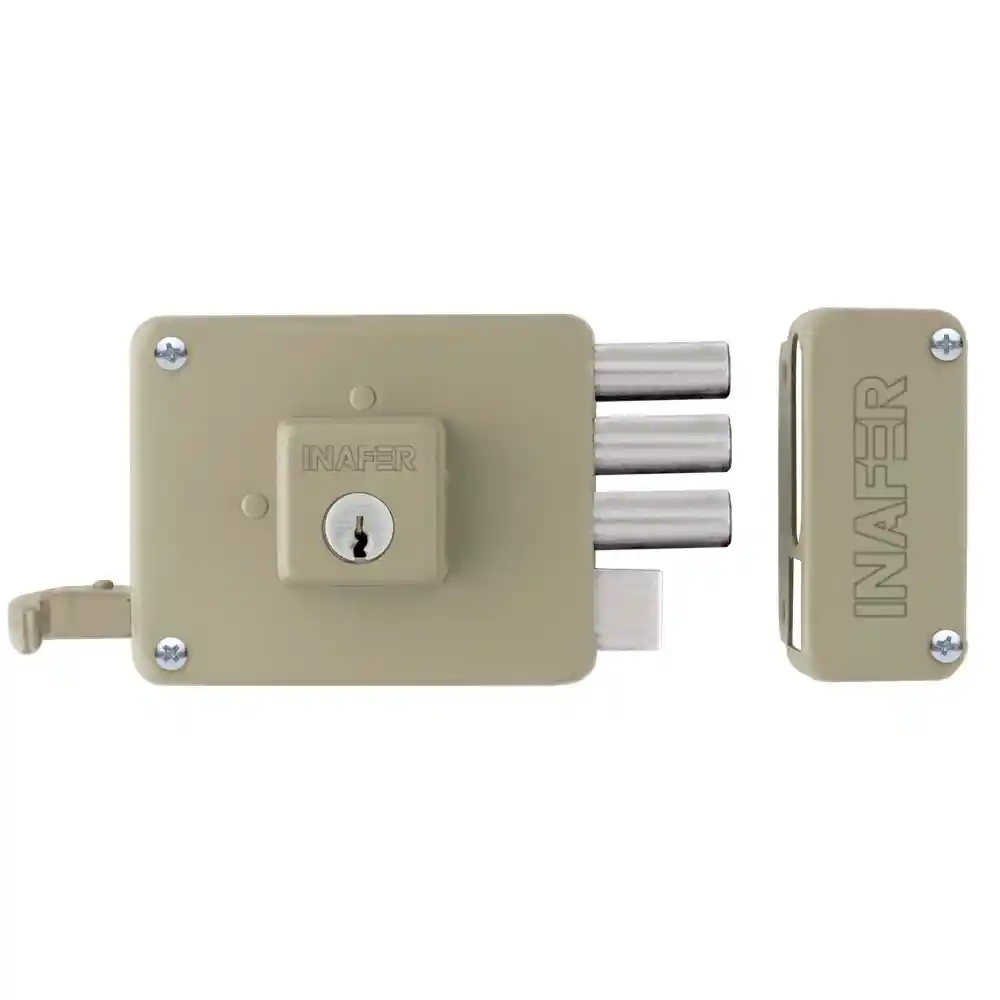 Cerradura De Sobreponer C-333 Mega Derecha