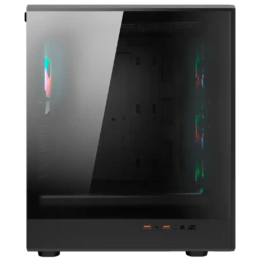 Chasis Gamer Cougar Airface Pure Atx Argb Negro 4 Fan