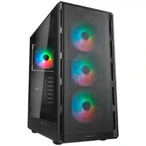 Chasis Gamer Cougar Airface Pure Atx Argb Negro 4 Fan