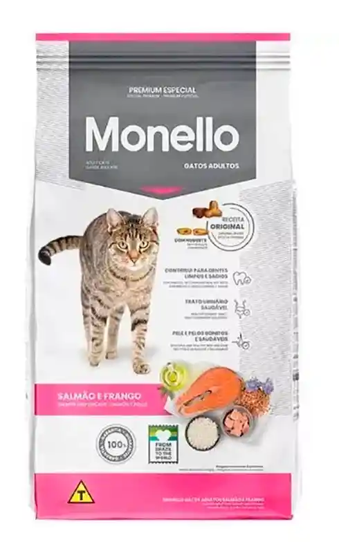 Monello Alimento Para Gatos Adultos