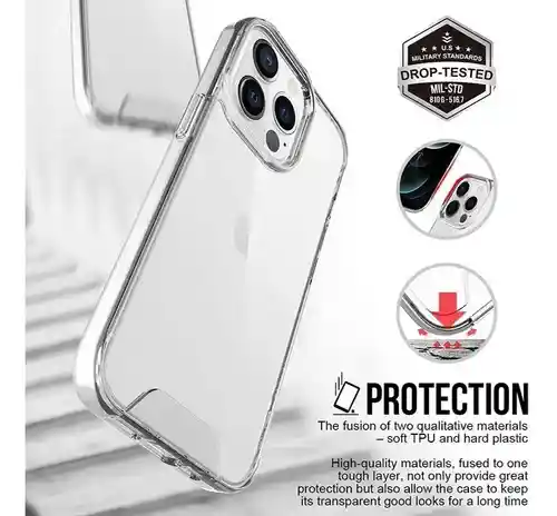 Forro Space Iphone 14 - Trasparente