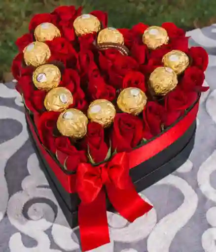 Corazón De Rosas