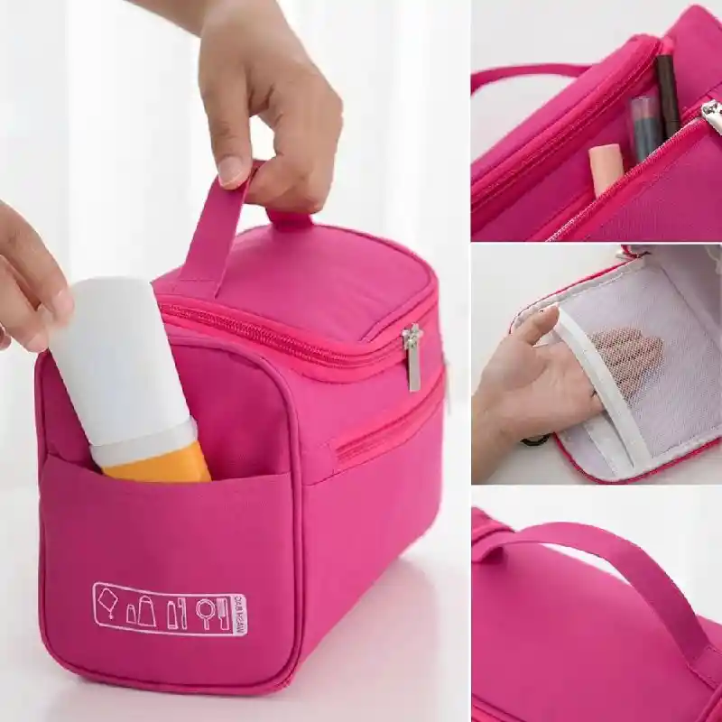 Cosmetiquera Organizador De Viaje Bolsa De Almacenamiento Portatil Organizador Cosmeticos Bym-1169