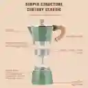 Cafetera Italiana Moka Con Base Calentadora Negra