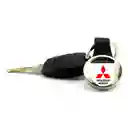 Llavero Mitsubishi Metálico, De Lujo