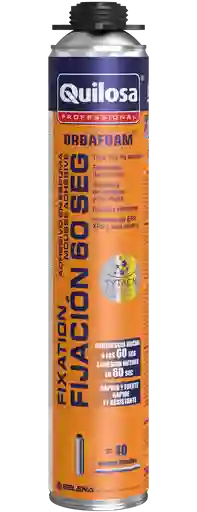 Espuma Fijación 60 Segundos 750 Ml Para Pistola