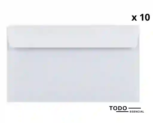 Sobre De Dinero Blanco - 10 Unidades