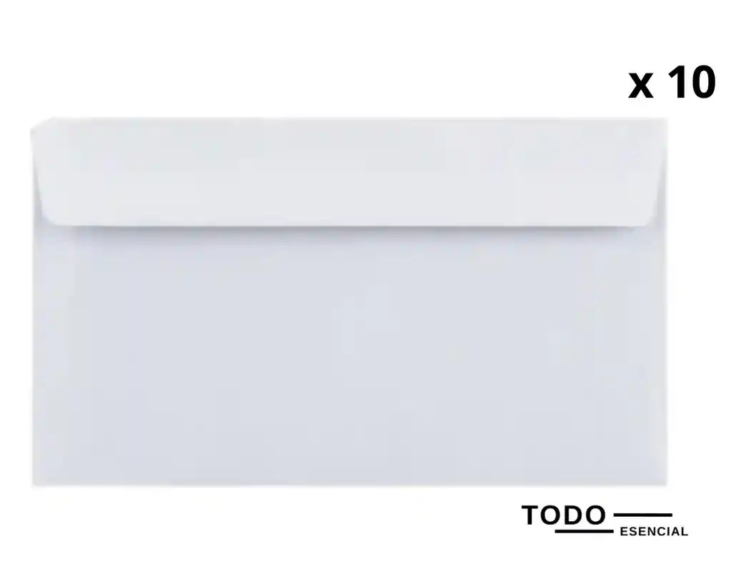 Sobre De Dinero Blanco - 10 Unidades