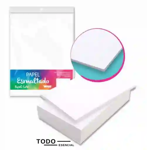 Papel Propalcote Carta 115g X20