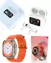 Reloj Inteligente Smart Watch + Airpods 2g Con Pantalla Tactil Modelo V10pro Anc