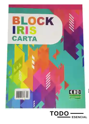 Block Iris Tamaño Carta 7 Colores