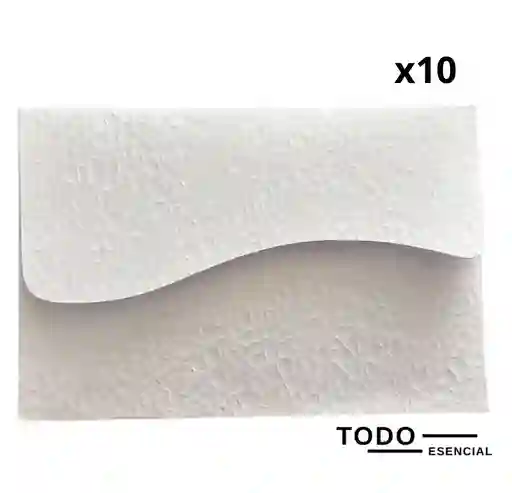 Lluvia De Sobre Blanco 10 Unidades