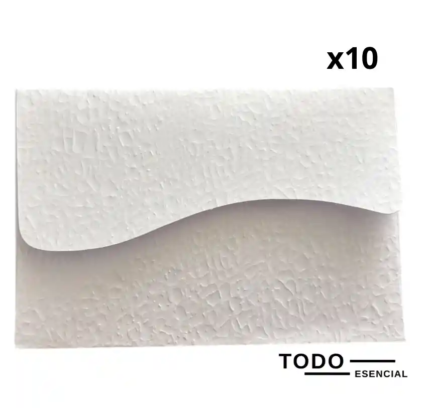 Lluvia De Sobre Blanco 10 Unidades