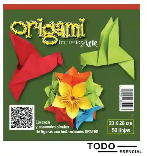 Block Origami Estampado 15 X 15 Cm