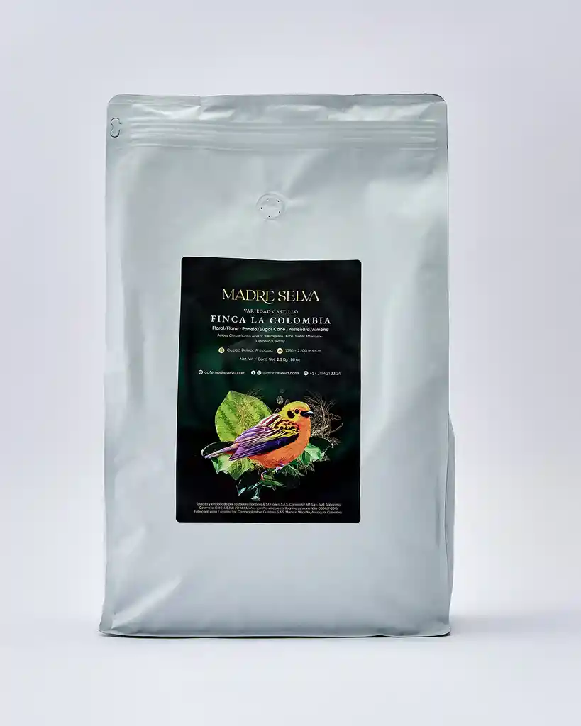 Finca La Colombia - 2500g De Café De Especialidad / Molido