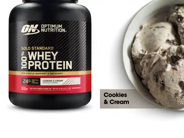 100% Whey De 4.65 Lbs Sabor Cookies And Cream